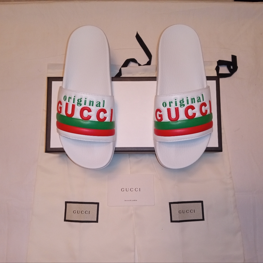 Women's Authentic Gucci slides